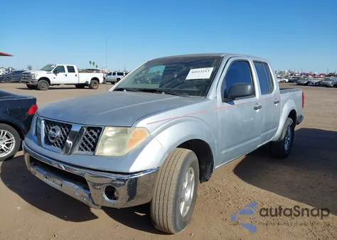 2007 Nissan Frontier Se из США, поврежденный, VIN 1N6AD07U77C417171